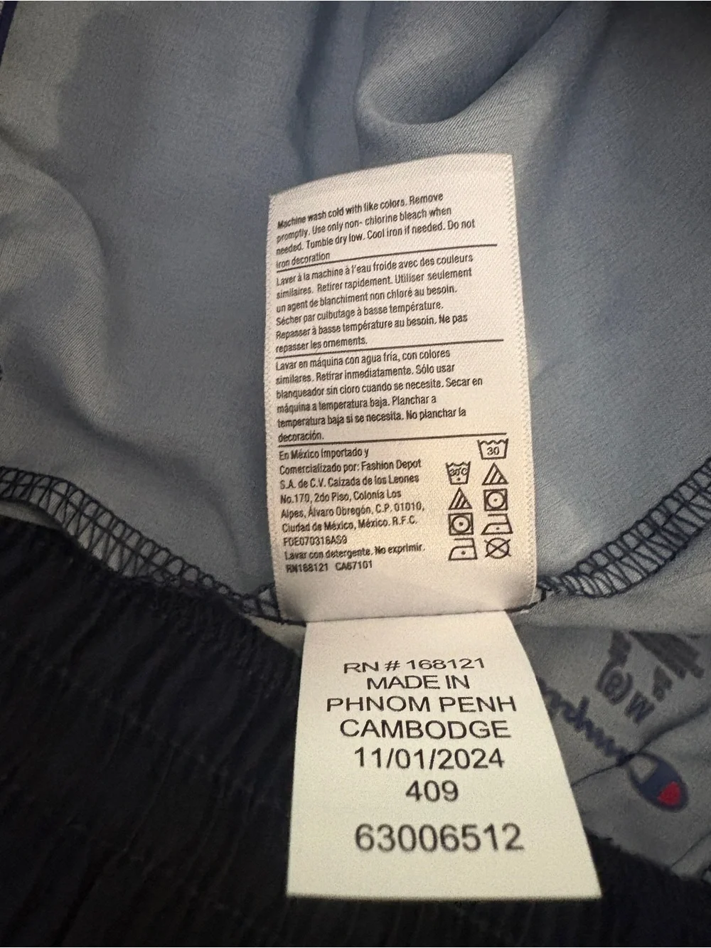 Champion Blue Boy's Active Woven Shorts